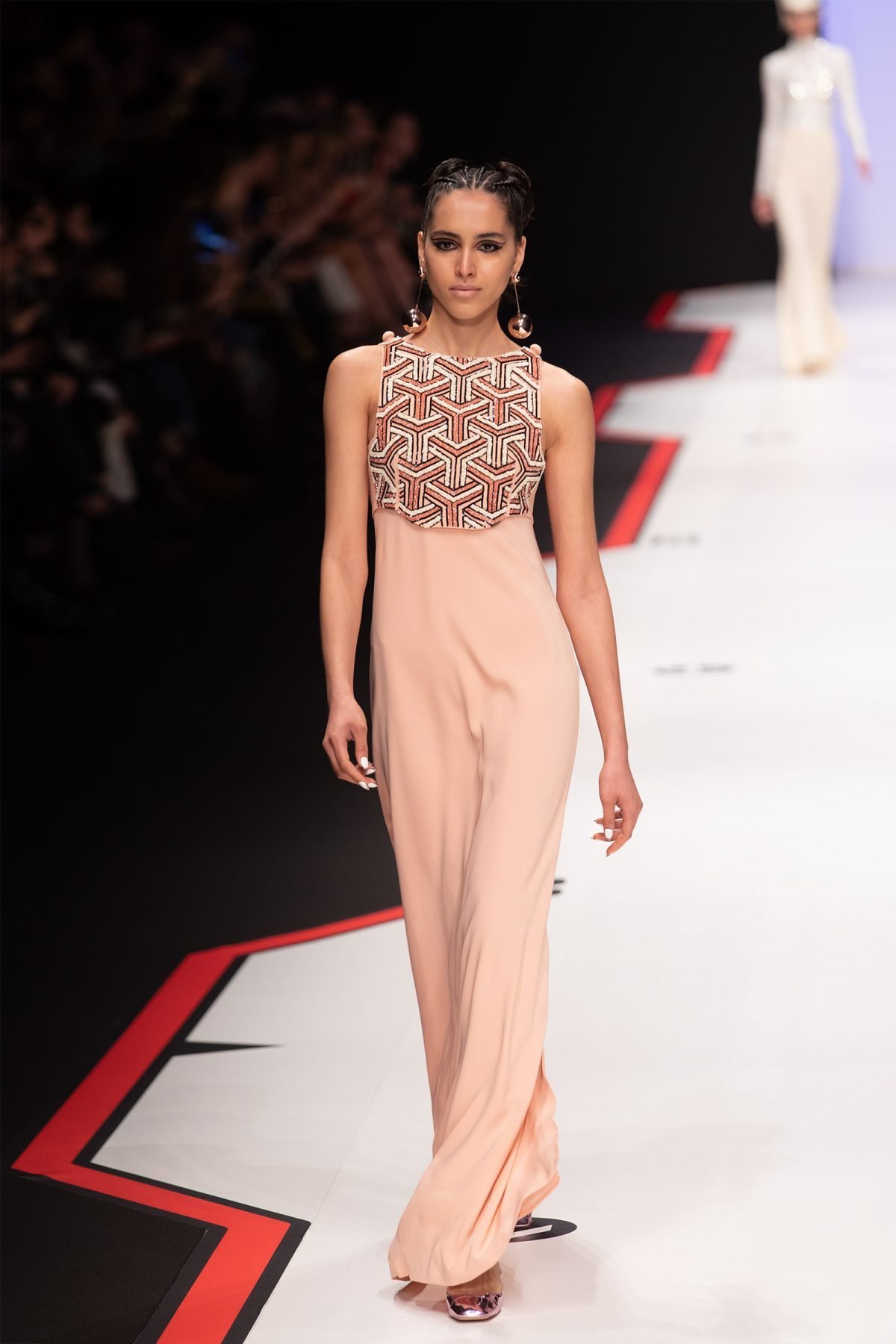 Elisabetta franche fall winter collection F/W 2019-2020 on catwalk during MilanoModaDonna - Milan Fashion Week #mfw